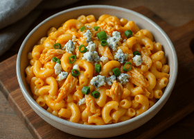 Buffalo Chicken Mac and Cheese