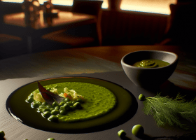 Velvety Pea and Fennel Soup