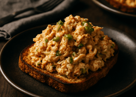 Smoked Chicken Salad with Tangy Dressing