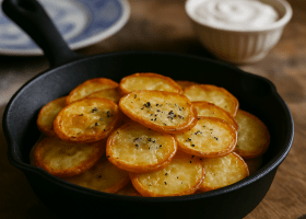 Crispy Fried Potatoes in Lamb Fat