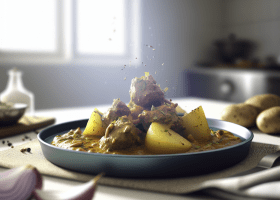 Aloo Gosht: Spiced Lamb and Potato Curry