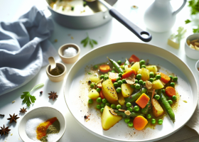 Fava Verde: Spring Pea and Vegetable Medley