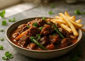 Spiced Indian Beef Stew with Chili