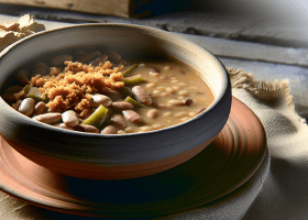 Rustic Bean Soup (Zuppa di Fagioli)