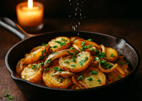 Classic Lyonnaise Potatoes
