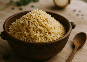 Kurdish-Style Basmati Rice Pilaf