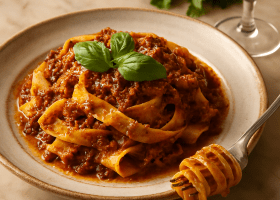 Pappardelle with Slow-Braised Duck Ragù