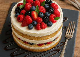 Berry Chantilly Cake