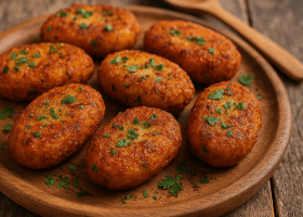 Crispy Greek Potato Croquettes