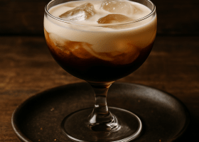Classic White Russian Cocktail
