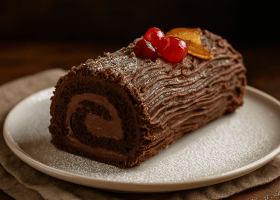 Chocolate Yule Log