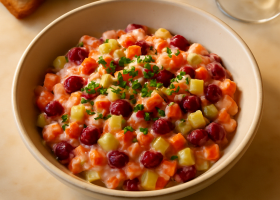 Authentic Russian Salad (Salad Olivier)