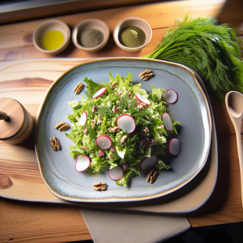Image for Politan Lettuce Salad with Dill and Mint