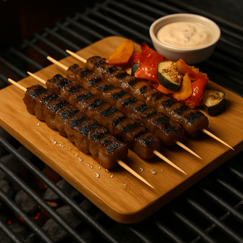 Image for Grilled Italian-Style Lamb Skewers (Arrosticini Abruzzesi)