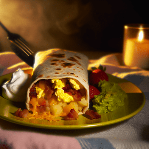 Image for Bacon, Egg, and Cheese Breakfast Burrito