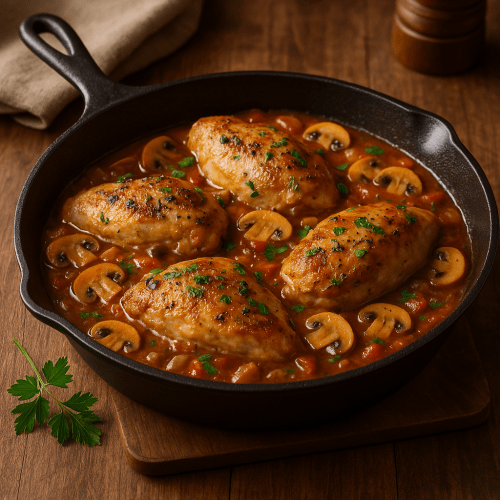 Image for Rustic French Chicken Chasseur