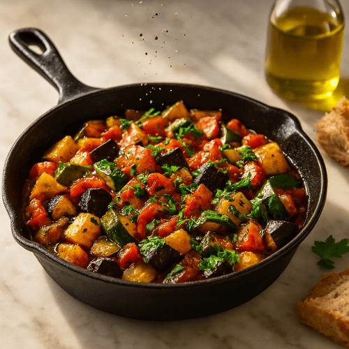 Image for Classic Greek Briam (Oven-Roasted Summer Vegetables)