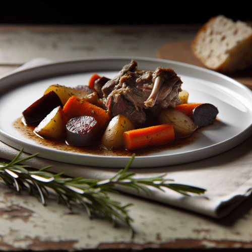 Image for Savory Lamb and Port Stew
