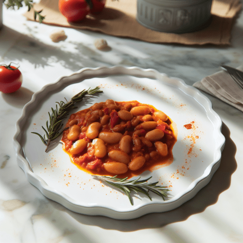 Image for Baked Giant Beans in Tomato Sauce