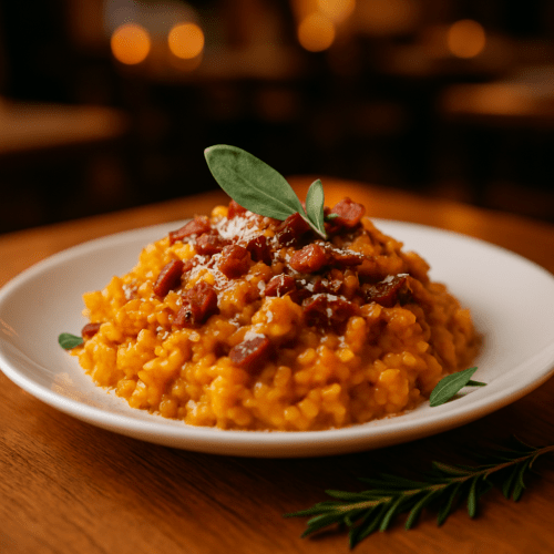 Image for Pumpkin and Pancetta Risotto