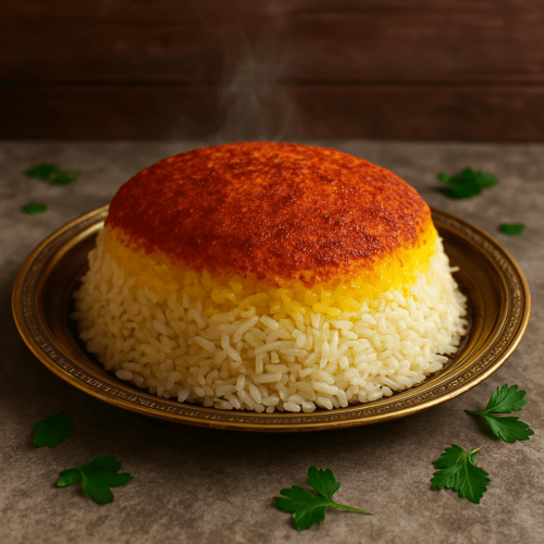 Image for Persian Saffron Rice with Tahdig Crust