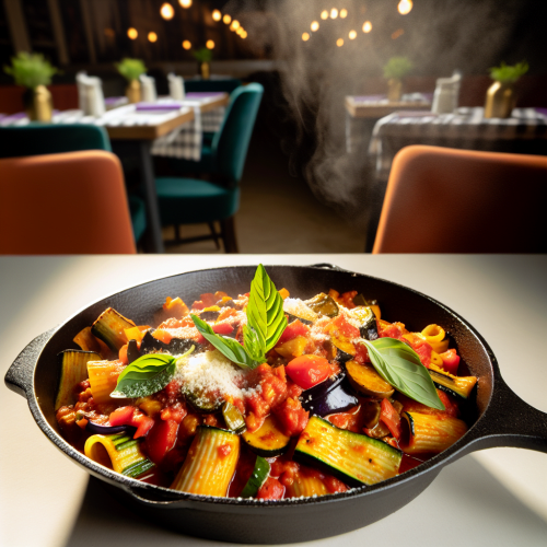 Image for Vegetarian Rigatoni with Garden Medley