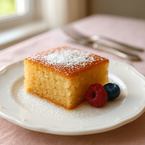 Image for Greek Semolina Cake (Ravani)