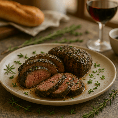 Image for Herbes de Provence Grilled Beef Tenderloin