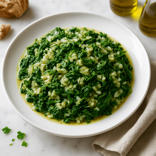 Image for Greek Spinach and Rice (Spanakorizo)