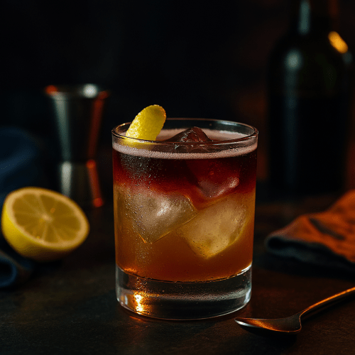 Image for New York Sour: Rye Whiskey & Red Wine Float