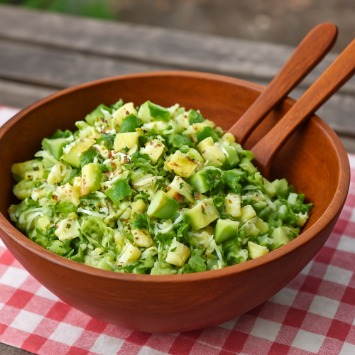 Image for Winter Avocado Salad with Cabbage, Apple, and Celery Root