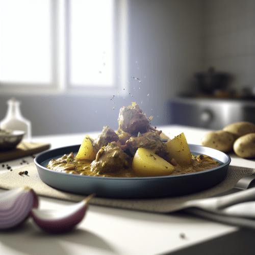 Image for Aloo Gosht: Spiced Lamb and Potato Curry