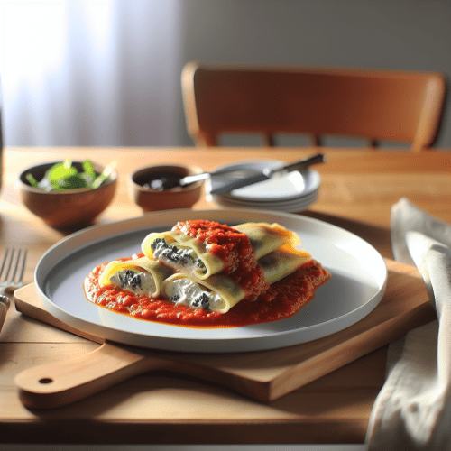 Image for Emilia-Romagna Ricotta & Spinach Cannelloni