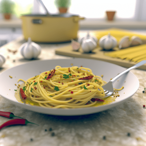 Image for Spaghetti Aglio e Olio con Peperoncino
