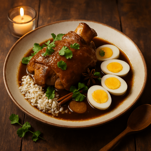 Image for Braised Pork Knuckle with Star Anise and Cinnamon