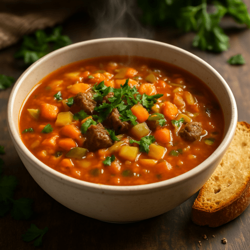 Image for Moroccan Diced Vegetable Soup - Chorba Fassia