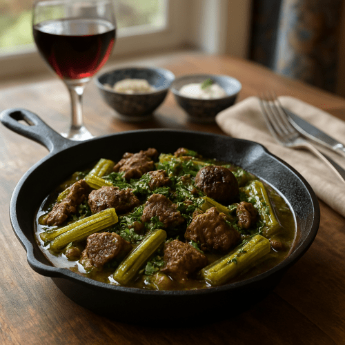 Image for Persian Celery & Beef Stew (Khoresht Karafs)