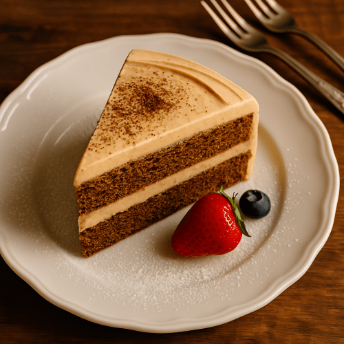 Image for Moist Espresso Layer Cake with Creamy Coffee Frosting