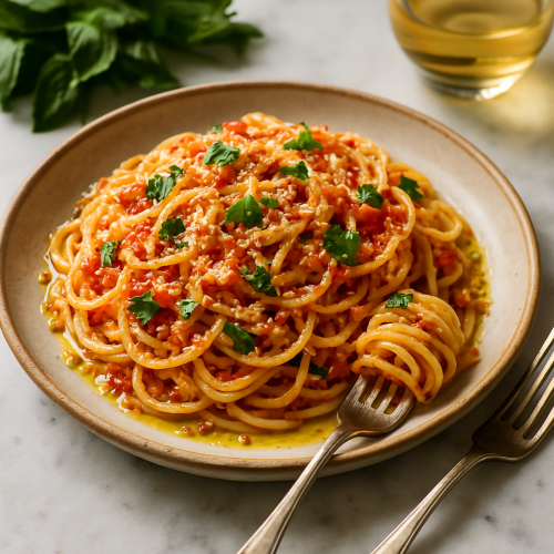 Image for Sicilian Spaghetti Alla Carrettiera