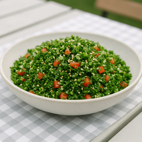 Image for Classic Lebanese Tabbouleh with Fine Bulgur & Herbs
