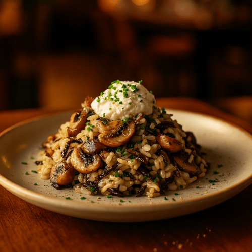 Image for Zesty Lemon & Wild Rice Mushroom Pilaf