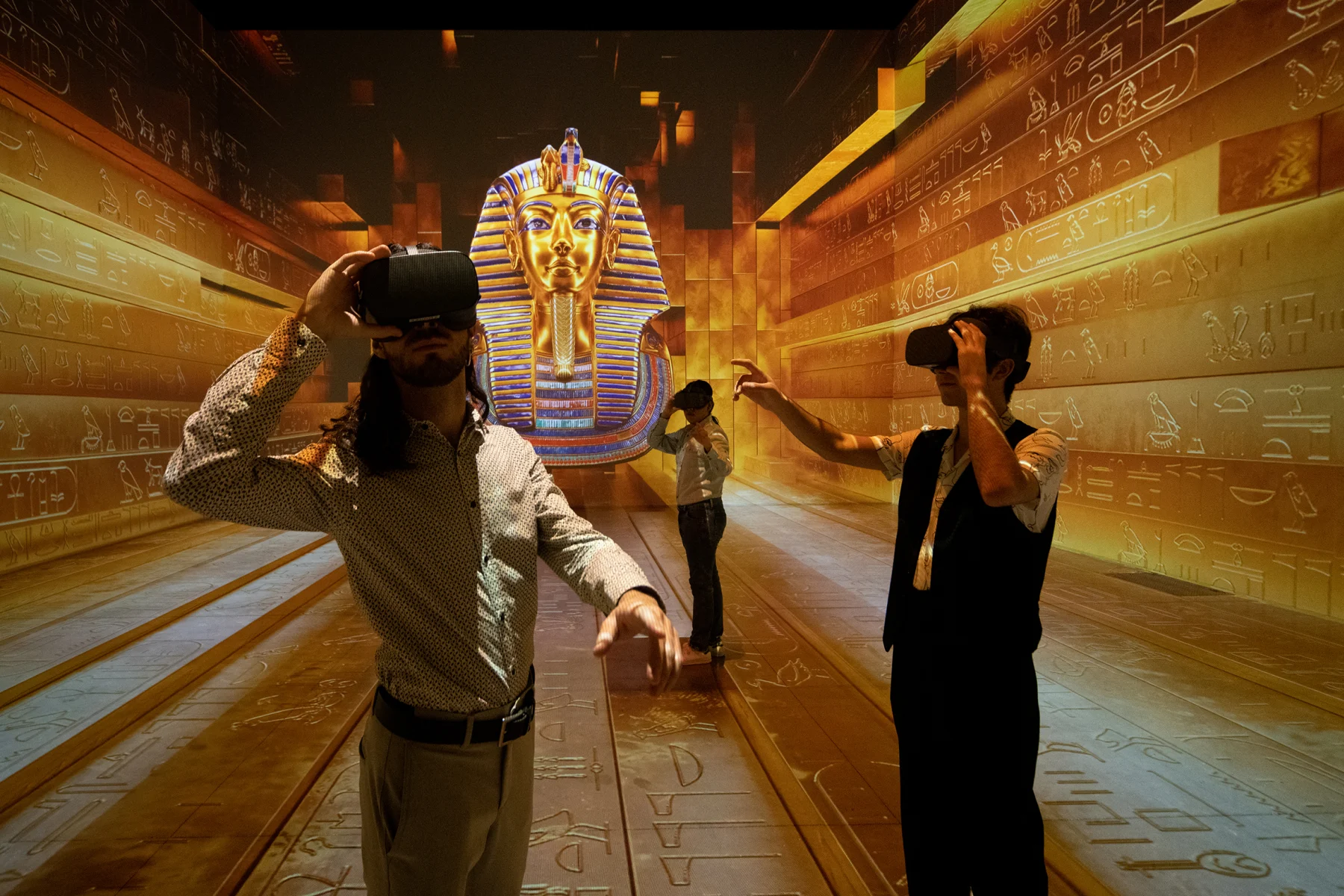 نمایشگاه «توت‌ عنخ‌ آمون The Immersive Exhibition» در استکهلم