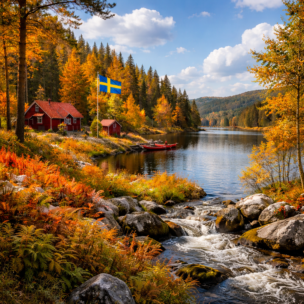 طبیعت زیبای سوئد و تابستانی که پیش روی است - تصویر ۱