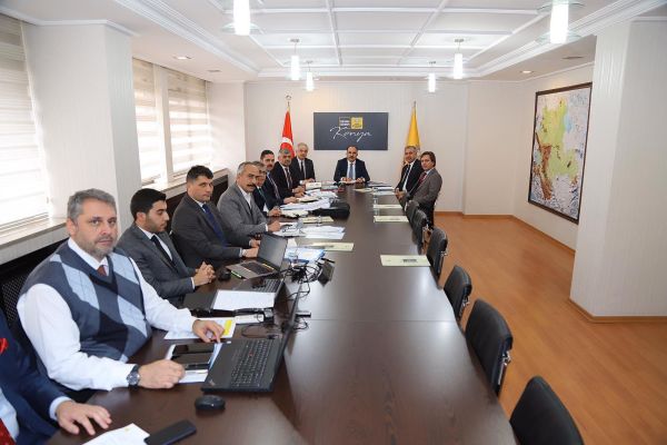 Konya Büyükşehir Belediyesinde Güneysınır Toplantısı