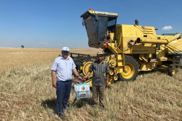 Başkan Ahmet Demir’den çiftçilerimize ziyaret