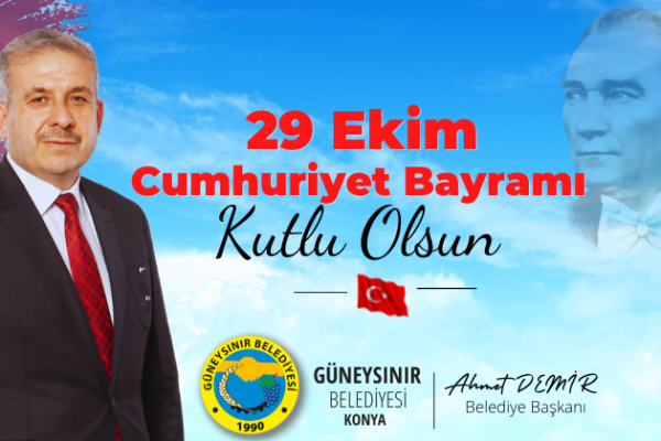 Başkan Demir’in 29 Ekim Cumhuriyet Bayramı Mesajı