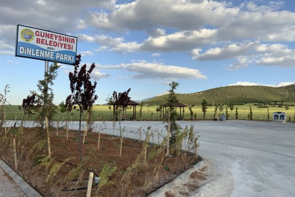 Güneysınır Belediyesi ilçeye yeni bir park kazandırdı