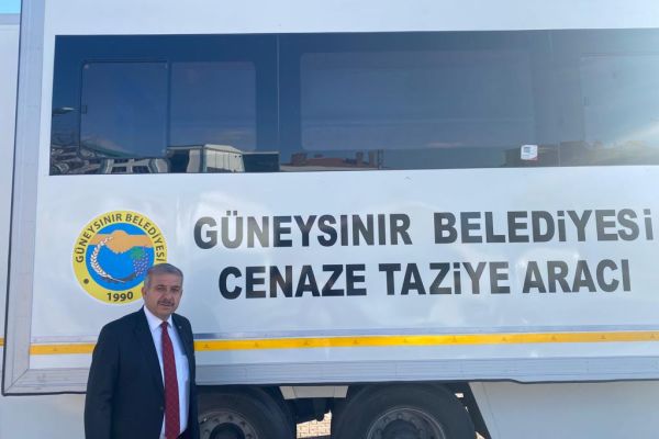 Güneysınır'da Mobil Taziye Araçları Hizmete Girdi