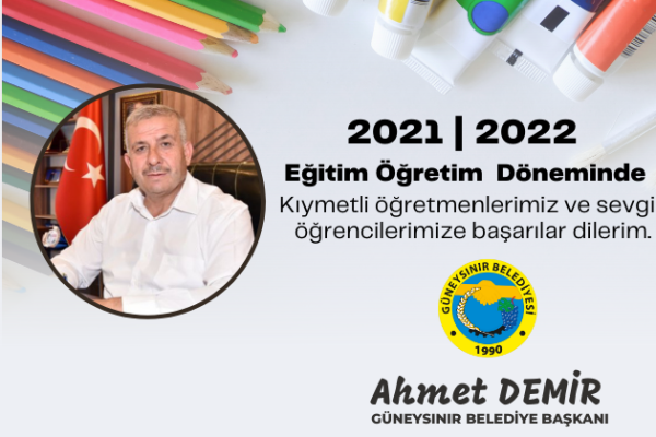 Başkan Demir'den Yeni Eğitim-Öğretim Yılı Mesajı