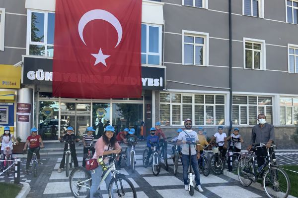 Avrupa Hareketlilik Haftası'nda Güneysınır'da bisiklet turu